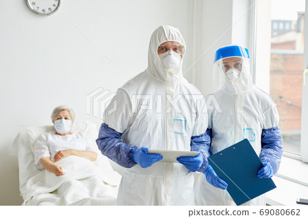 Two Doctors Working Together 69080662