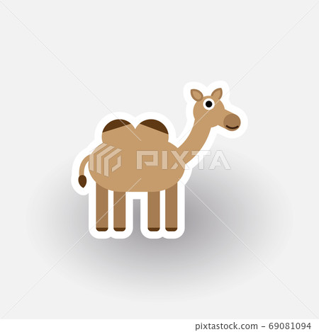 Happy Camel cartoon character 69081094
