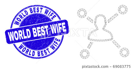 Blue Scratched World Best Wife Stamp and Web Carcass User Links Blue Scratched World Best Wife Stamp and Web Carcass User Links 69083775