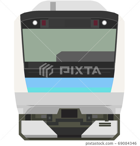 Dot picture style E233 series (Chuo Main Line local) 69084346