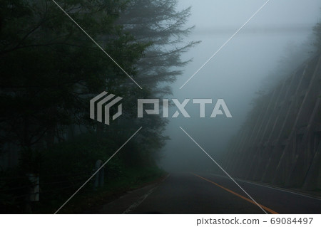 Fantastic mountain road 69084497