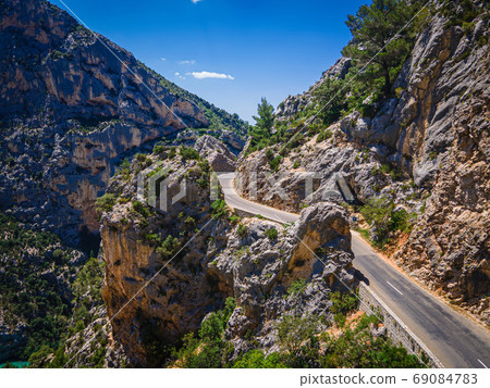 Amazing nature of the Verdon Canyon in France Amazing nature of the Verdon Canyon in France 69084783