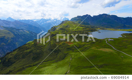 The Swiss Alps at Melchsee Frutt The Swiss Alps at Melchsee Frutt 69084914