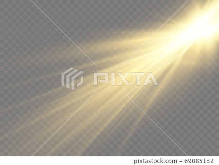 Flash effect sunlight. Flash effect sunlight. 69085132