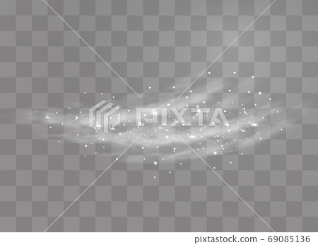 Snow and wind 69085136