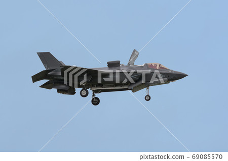 美國海軍陸戰隊F-35B閃電Ⅱ著陸 69085570