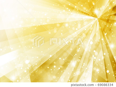 Radial geometric pattern yellow 69086334