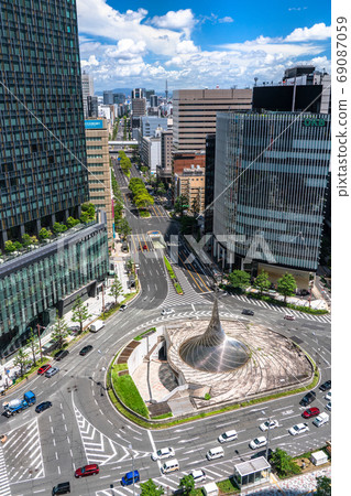 《愛知縣》名古屋車站前/都市風景 《愛知縣》名古屋車站前/都市風景 69087059