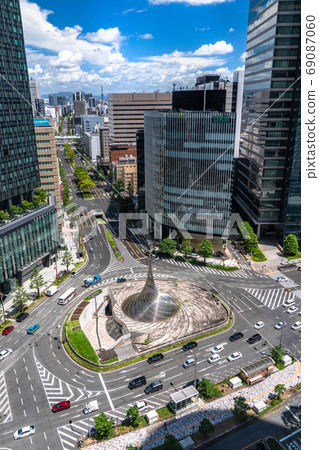 《愛知縣》名古屋車站前/都市風景 《愛知縣》名古屋車站前/都市風景 69087060