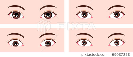 Two Different Eyes: Over 959 Royalty-Free Licensable Stock Vectors & Vector  Art