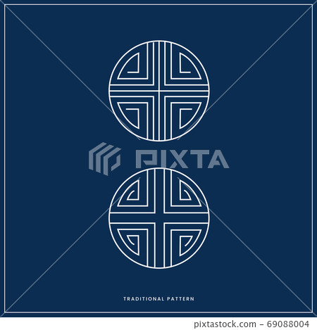 韓國傳統圖案 69088004