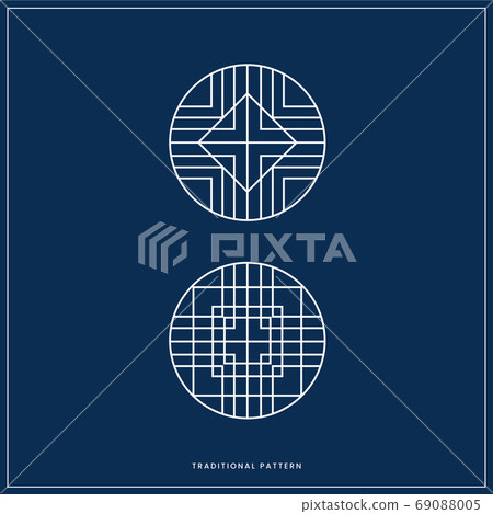 韓國傳統圖案 69088005