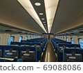 Inside the Shinkansen, from behind 69088086
