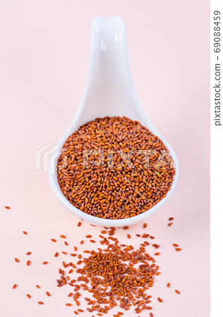 Seeds of Lepidium sativum. Seeds of Lepidium sativum. 69088459