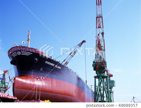 Shipyard launch ceremony 69089357