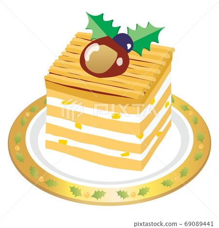 Christmas Shortcake Mont Blanc Marron Christmas Shortcake Mont Blanc Marron 69089441