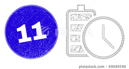 Blue Scratched 11 Stamp and Web Carcass Battery Charge Time Blue Scratched 11 Stamp and Web Carcass Battery Charge Time 69089590