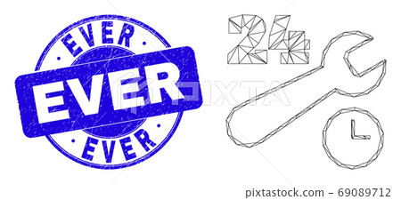 Blue Distress Ever Seal and Web Mesh 24-7 Repair Service 69089712