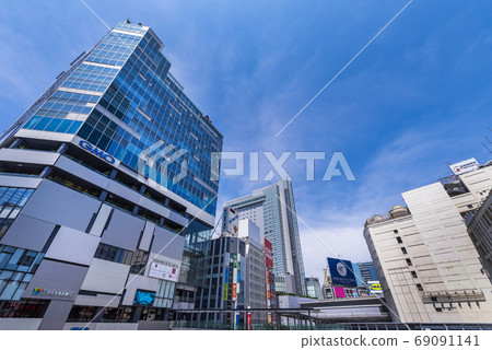 澀谷福倉和澀谷站的風景 澀谷福倉和澀谷站的風景 69091141