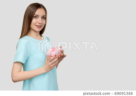 woman gift birthday surprise curious lady box woman gift birthday surprise curious lady box 69091388