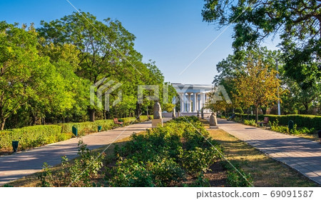 Seaside park in Chernomorsk, Ukraine Seaside park in Chernomorsk, Ukraine 69091587