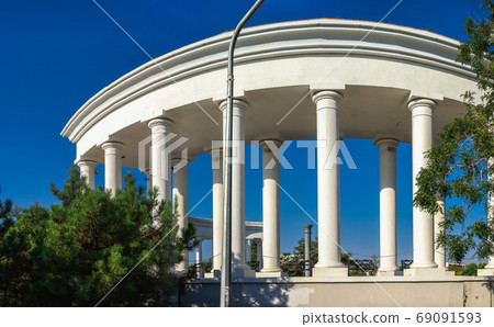 Colonnade in Chernomorsk, Ukraine 69091593