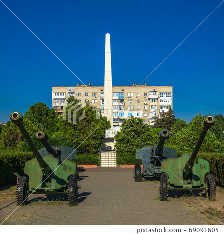 Obelisk of Glory in Chernomorsk, Ukraine 69091605
