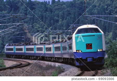 JR東日本485系列特急白鷹 JR東日本485系列特急白鷹 69091666