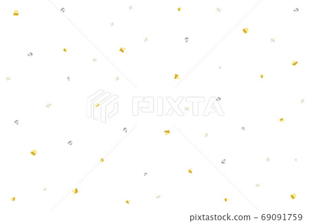 簡單的金粉背景材料五彩紙屑圖矢量 簡單的金粉背景材料五彩紙屑圖矢量 69091759