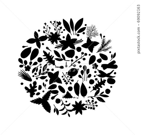 Spice shop, herbs and spices collection for your design 69092163