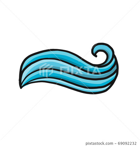 Sea wave logo for your design 69092232