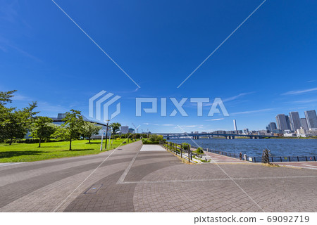 Scenery of Haruhama Bridge Park Scenery of Haruhama Bridge Park 69092719