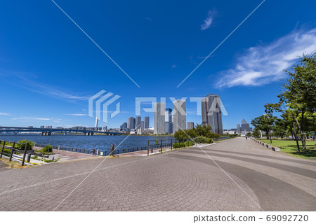 Scenery of Haruhama Bridge Park Scenery of Haruhama Bridge Park 69092720