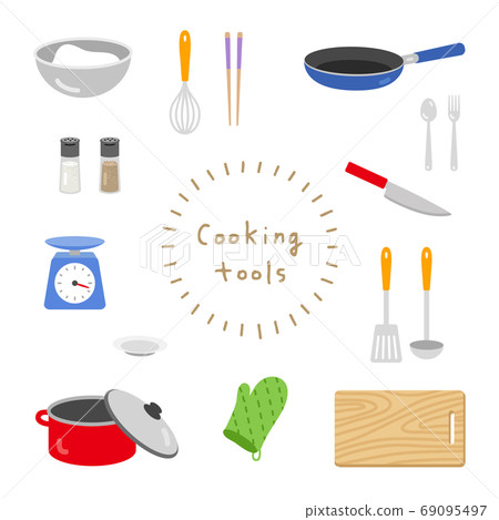 Kitchen tool set and cooking utensils Kitchen tool set and cooking utensils 69095497