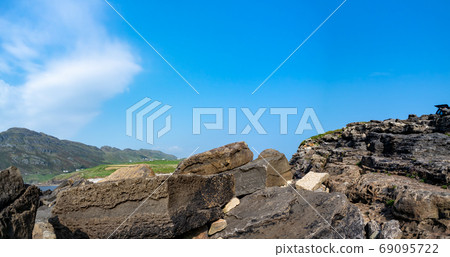 Muckross Head is a small peninsula about 10 km west of Killybegs, Co. Donegal Ireland 69095722