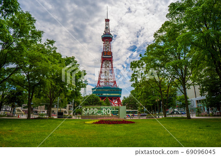 Sapporo TV Tower Urban Landscape Olympic Marathon 69096045