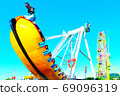 暑假主題公園景點海盜船 69096319
