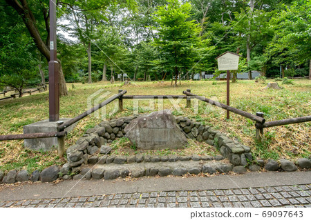 Gotenyama Ruins in Inokashira Park, Musashino City, Tokyo 69097643