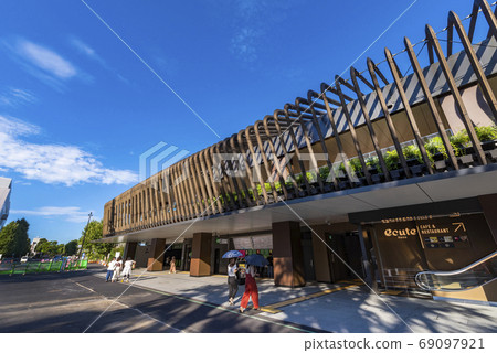 New station building at the park exit of JR Ueno Station 69097921