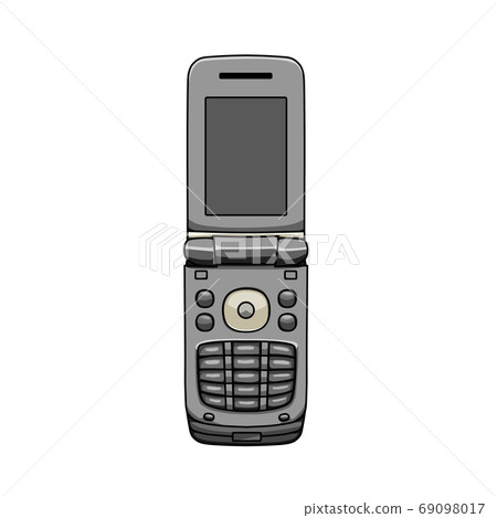 Gray cell phone Gray cell phone 69098017