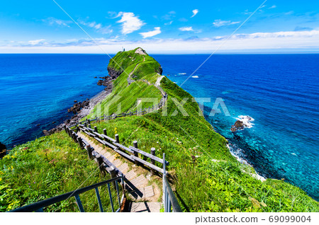 北海道積丹半島積丹藍海角 北海道積丹半島積丹藍海角 69099004