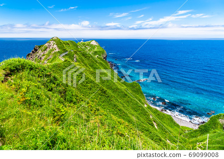 北海道積丹半島積丹藍海角 69099008