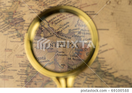 Venezuela on the map 69100588