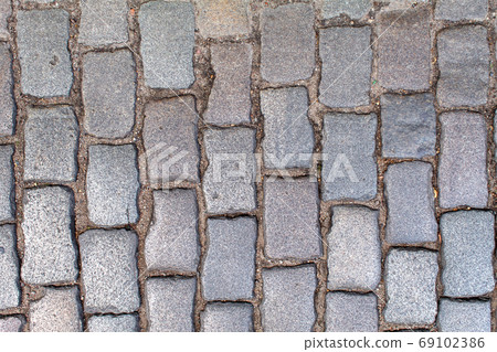 old cobblestone road pavement texture old cobblestone road pavement texture 69102386