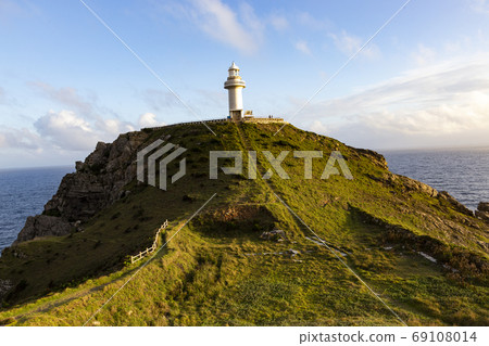 長崎縣五島群島福江島大崎燈塔 69108014