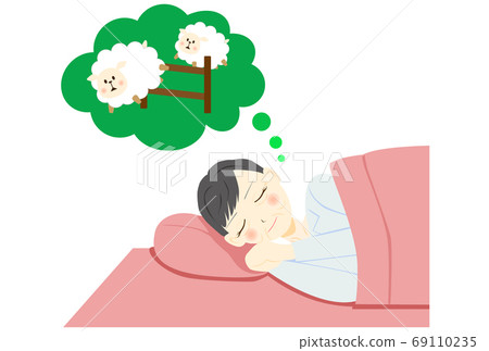Counting female middle-aged sheep who sleep Counting female middle-aged sheep who sleep 69110235