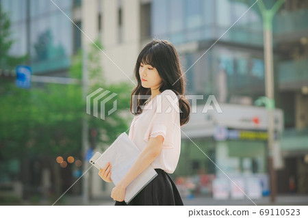 Career Woman Business Office Worker Career Woman Business Office Worker 69110523