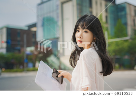 Career Woman Business Office Worker 69110533