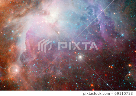 Cluster of stars. Nebula. Elements of this image furnished by NASA Cluster of stars. Nebula. Elements of this image furnished by NASA 69110758