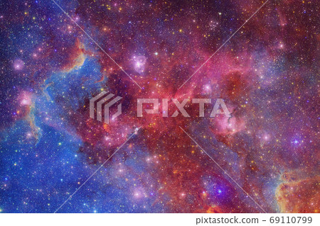 Outer space. Elements of this image furnished by NASA. 69110799